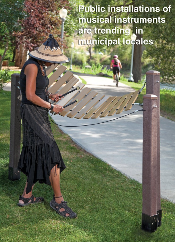 Public Installations of Musical Instruments