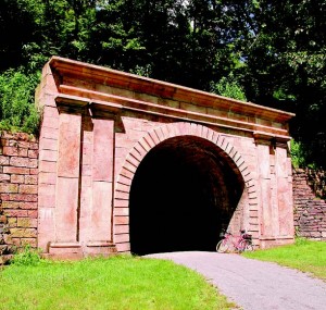 Staple Bend Tunnel, a historic landmark located just outside of Altoona. 