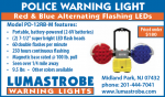 police warning light