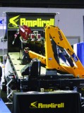 Ampliroll/Copma brought its new integrated crane and hook loader system to the show