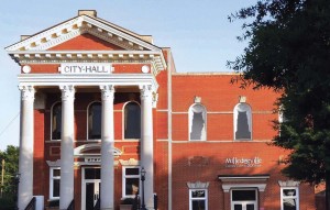 City hall is an example of beautiful history in downtown Milledgeville, Ga. The city served as Georgia’s capital from 1803 to 1868. (Photo provided)