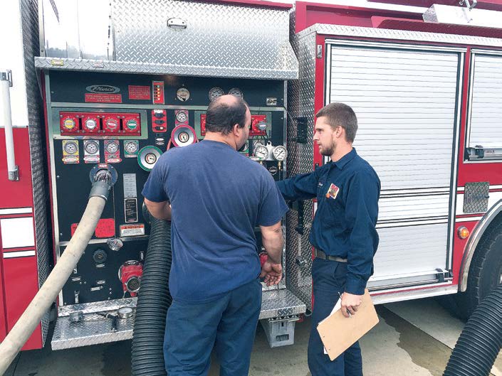 fire equipment tested by finley fire The Municipal