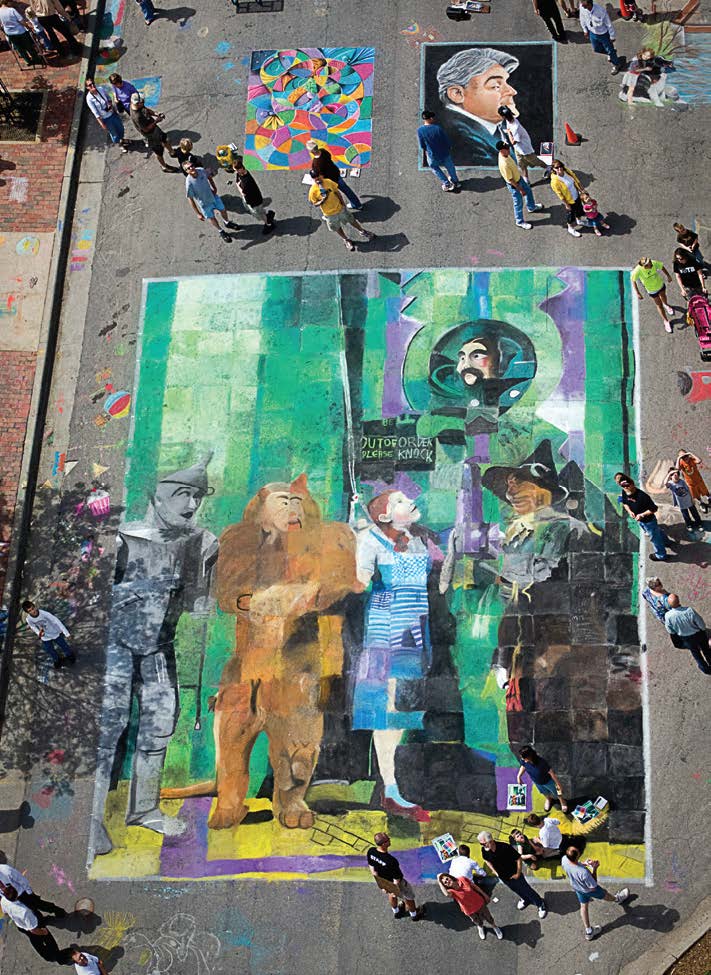 chalk the walk festival The Municipal