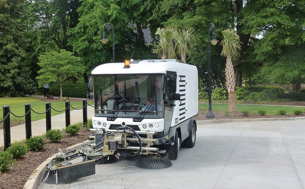 The RAVO 5 iSeries was developed to clean a street in one pass, no matter which season it is and no matter what the conditions are like. There are also a variety of customized options available to ensure specific needs are met. (Photo provided)