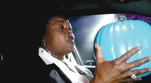 In the Knoxville Police Department video for the Halloween challenge, the actress discusses the importance of the teal pumpkin. A teal pumpkin symbolizes that the person will be distributing allergy-friendly candy or non-candy items to make Halloween more enjoyable for children with food allergies. (Photo provided)