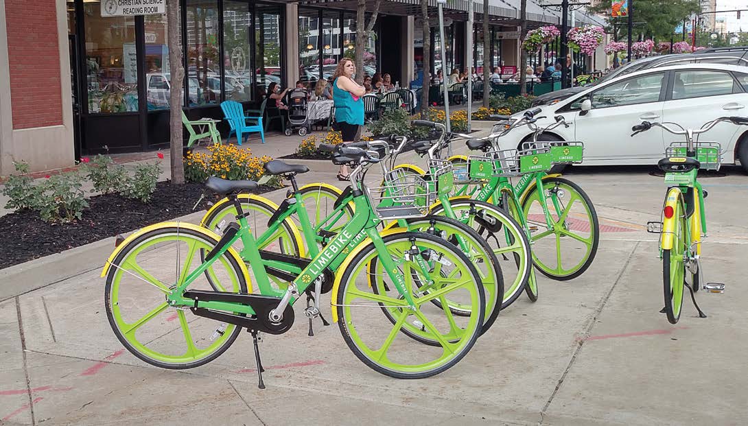 lime green bike sharing south bend The Municipal