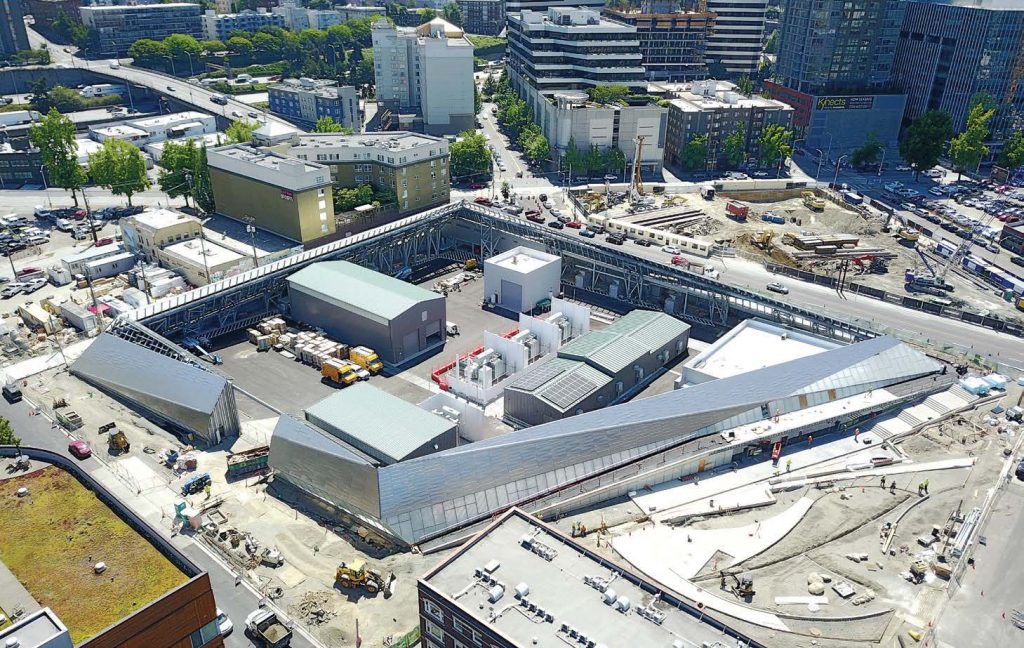 Work is completed on the Denny Substation. The substation is designed to lessen its impact on its surrounding community. Some were concerned about the potential effects of electromagnetic fields; however, Denny’s design features rendered EMF to very low levels. (Photo provided)