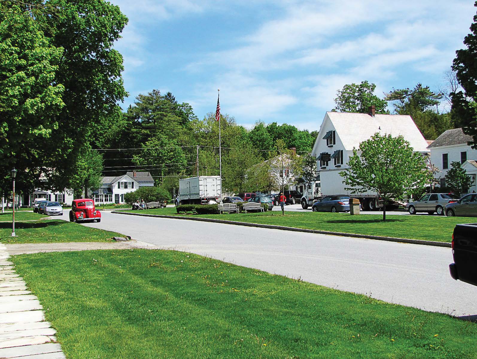 The charm of Dorset Vermont community offers a respite from city life
