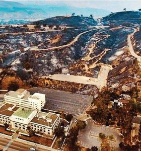 During the Thomas Fire, there was the miraculous evacuation of 27,000 people, or 25 percent of Ventura, Calif.’s, population, to safety all within a few hours. Pictured is some of the damage done in a neighborhood off Foothill Road. (Photo provided)