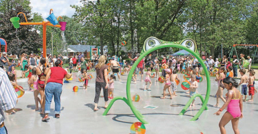 A value-added community amenity: Splash pads - The Municipal