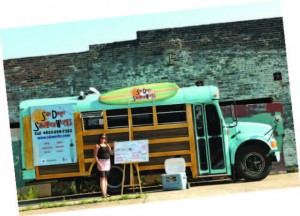 Kaaren Weyland San Diego Sandwich Works Kaaren Weyland operates the San Diego Sandwich Works food truck in Louisville, Ky.