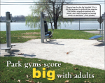 Adult Excercise Equipment in parks