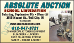 absolute auction school liquidation