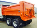 flat floor dump spreader