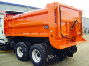 flat floor dump spreader