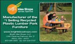 Manufacturer of the #1 Selling Recycled Plastic Lumber Park Furniture