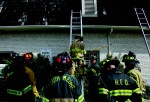 Firefighters engage in hands-on training at the 2012 FDIC.