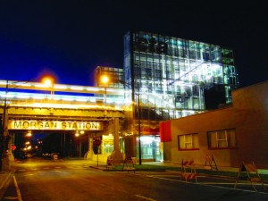 Morgan Station, the first new CTA station in 15 years, opened in the West Loop neighborhood of Chicago, Ill., in 2012. It was designed to ease passenger movement.