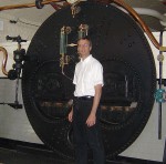 Richard Grove, finance director for Lower Allen Township, Pa., had the unique opportunity to tour the famous London Tower Bridge’s former mechanical work area.