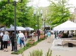 Residents of Florence, S.C., gather every Wednesday from April to October in downtown Florence to shop at a farmers’ market.
