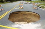 One reason for an apparent increase in sinkhole activity is migration to previously undeveloped areas that are at risk for sinkhole events. It’s important to educate developers and residents about the nature of sinkholes and identify potential problem sites that may need attention before a collapse occurs. (Photo provided)