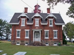 At the privately owned Dunkirk Lighthouse on Lake Erie in New York, a nonprofit organization takes responsibility for maintaining the structures. (Photo provided)