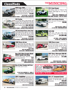 October North Municipal Classifieds