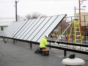 Due to a dynamic program designed to promote the use of solar in the region around Milwaukee, Wis., Milwaukee Brewing Co. installed solar water heaters that have attracted the attention of the media, residents and other breweries. (Photo provided)