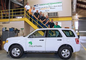 Dublin Division of Fleet Management was been ranked 25th of the 100 Best Fleets in North America in 2013. Applicants for the award are judged in 12 areas of criteria: accountability, use of technology, collaboration, creativity, efficiency and staff development. (Photo provided)