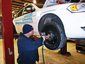 Mechanics in the LaGrange, Ga., municipal garage will continue to try and keep vehicles in its fleet pools longer, until enough money builds up to replace. (Photo provided)