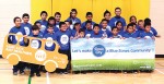 School children in Sioux City demonstrate their commitment to participate in the Blue Zones Project (Photo provided)