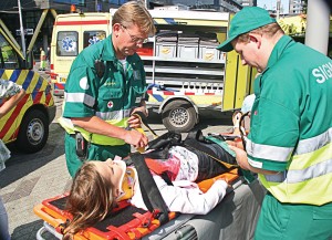 The 40th observance of National EMS Week, an effort intended to increase awareness of the critical role emergency medical service plays in emergency health care, takes place May 18–24. Wednesday of that week is specially designated as EMS for Children Day. (Jan Kranendonk / Shutterstock photo)