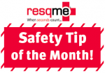 safety tip of the month