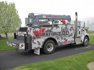 A Venturo HT40KX crane (Photo courtesy/Signature Truck Systems)
