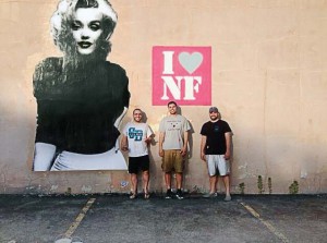 Old building facades are getting sparks of life in Niagara Falls, N.Y. This one received a Marilyn Monroe mural. (Photo provided)