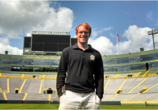 Matthew Golson, 2014 Jacobsen Turfgrass Winner from Auburn University, is currently interning with the Green Bay Packers at Lambeau Field.