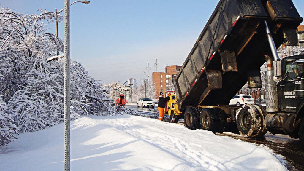 Toronto has 5,600 kilometers of roads to maintain. Crews have been busy patching potholes after a long harsh winter. (Photo provided by Transportation Services, Scarborough District, city of Toronto)