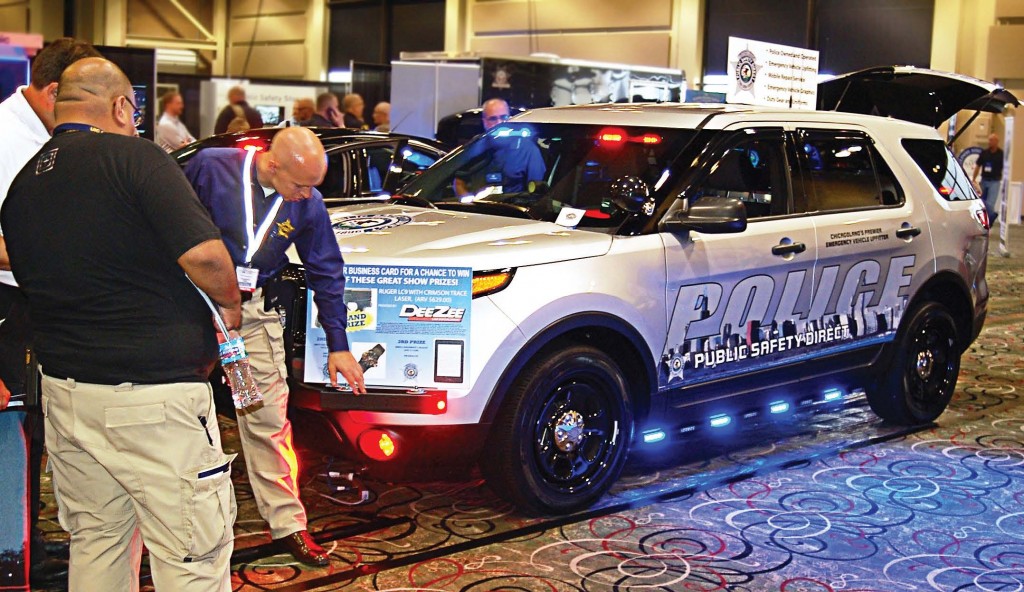 mspce 2014 featured a packed exposition floor that included the newest candidates for law enforcement fleet vehicles. (Photo by Jodi Magallanes)