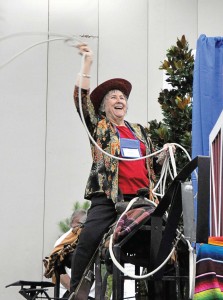 An nrpa participant test drives a new product at the 2013 show. (Photo provided)
