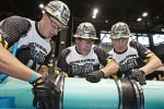 Team members in a 2013 weftec Operations Challenge simulate a repair to a wastewater collection system. The challenge is part of the annual weftec conference, “the largest water quality conference in the world.” (Photo: weftec.org)