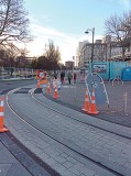Though a grant from the American Public Works Association, she also met with local, state and federal officials and observed reconstruction sites such as this one in the Christchurch City Centre. (Photo provided)