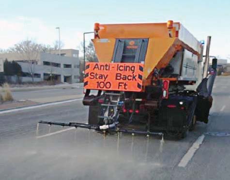 The city installed automated vehicle location equipment in its snow and ice control vehicles, which makes it easier to collect and analyze data such as salt application rates, total usage and actual plow-down times. (Photo provided by the city of Bloomington, Minn.)