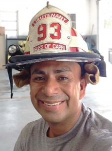 Lt. Jorge Lara serves with the Isles of Capri Fire Rescue in Naples, Fla.