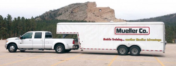 Mueller provides tremendous support for its distribution network.