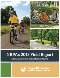 The NRPA’s annual field report is one useful tool developed from statistics tracked by local departments and then uploaded to the PRORAGIS program to give a comprehensive look at parks and recreation trends. 