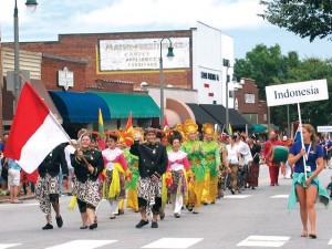 A study tagged the revenue generation from Folkmoot USA, which takes place in several locations in and around Waynesville and Haywood County, N.C., at more than $7 million. Waynesville is the largest city and county seat. (Photo provided) (Richard, I left this one uncropped)