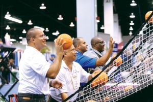 The exhibit hall at the 2015 National Recreation and Parks Conference