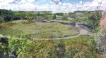 Pictured is an artistic rendering of what Chattanooga’s infiltration basin will look like. The property is owned by the Chattanooga Metropolitan Airport. (Photo provided)