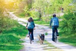 Carol Stream installed additional benches along its biking and walking paths to provide respite for both twolegged and four-legged patrons.