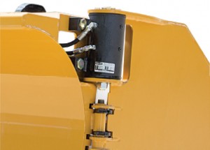 Heavy-duty hydraulic rotary actuators ensure that wings stand up to the pressure associated with heavy plowing. (Photo provided)